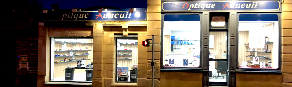 Façade du magasin de Auneuil